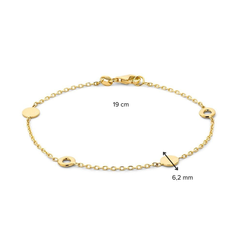 Pulsera oro amarillo