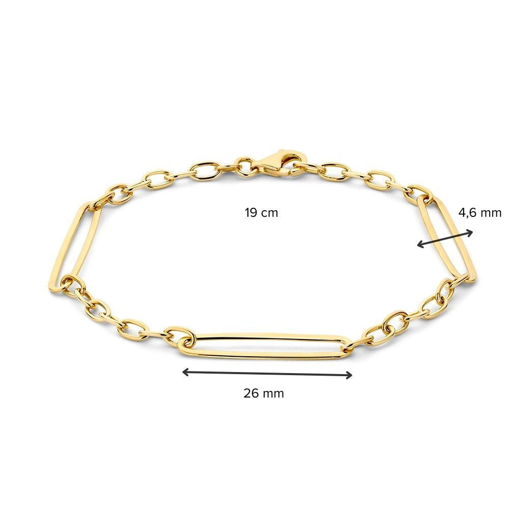 Pulsera oro amarillo