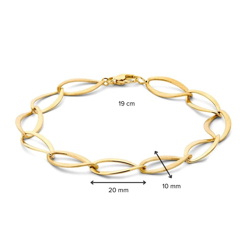Pulsera oro amarillo