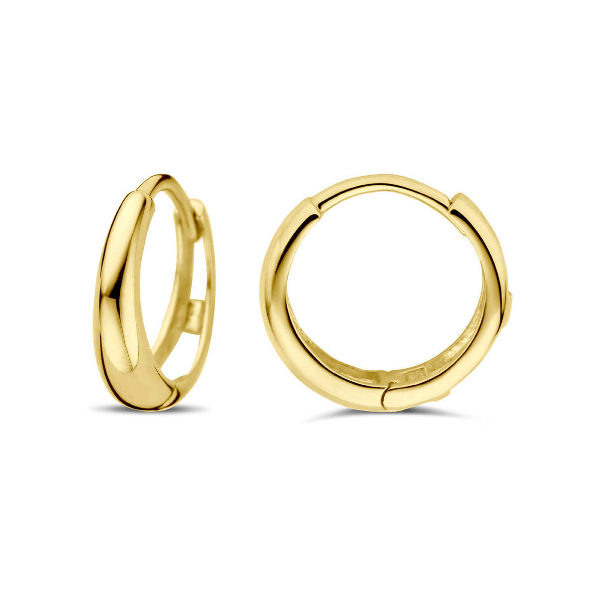 aros 12,5 mm 14K oro amarillo