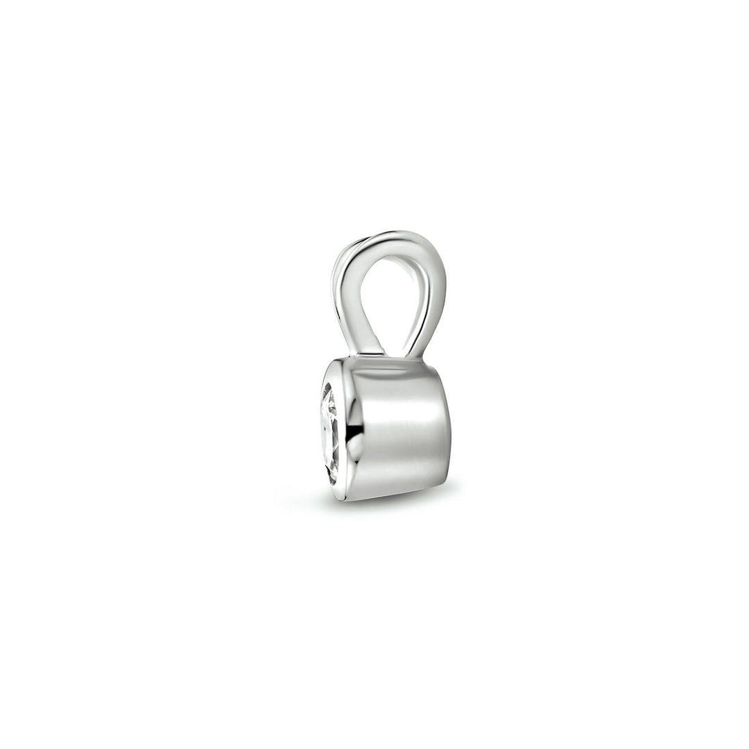 hanger zirkonia zilver gerhodineerd