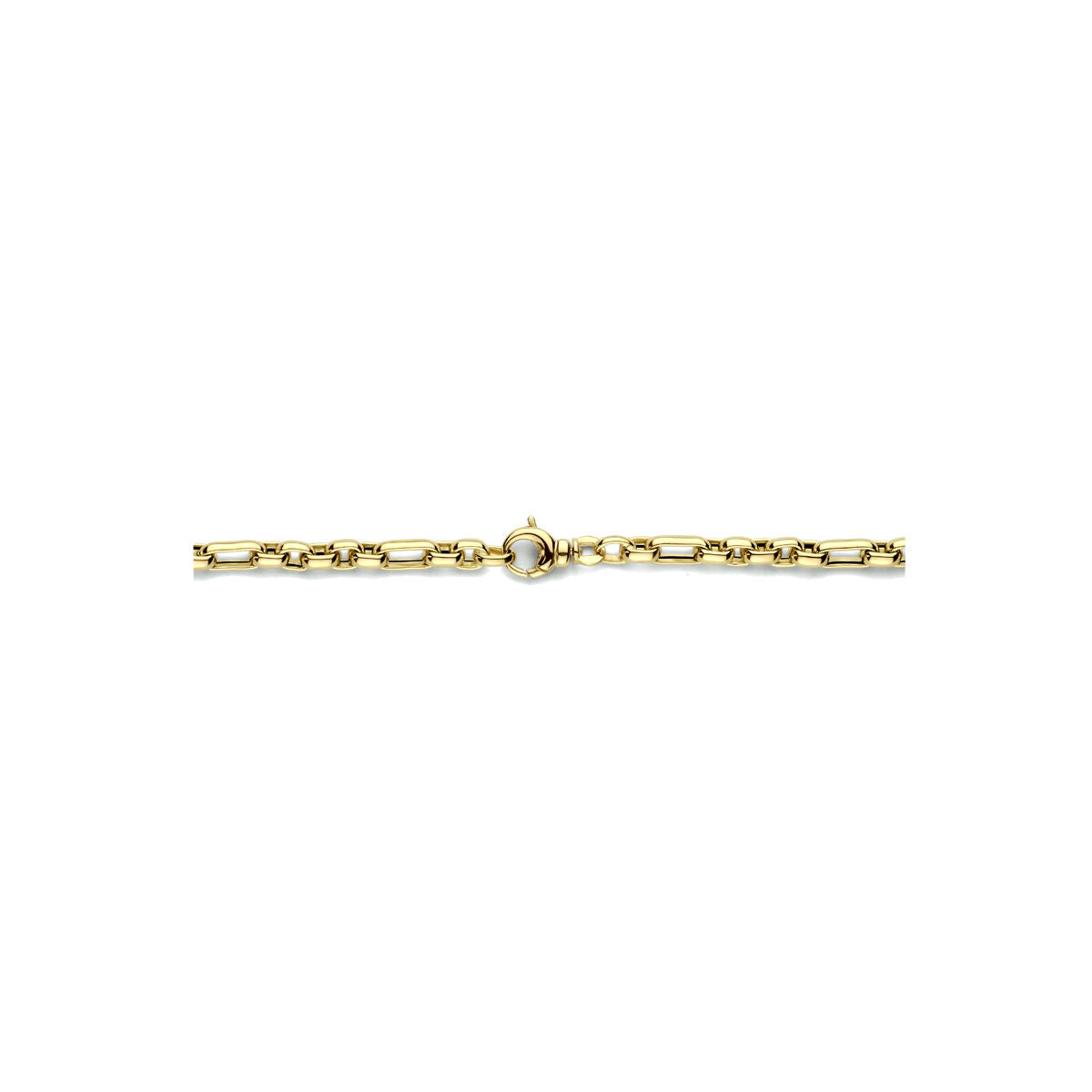collar ancla 4,8 mm 45 cm oro amarillo 14K