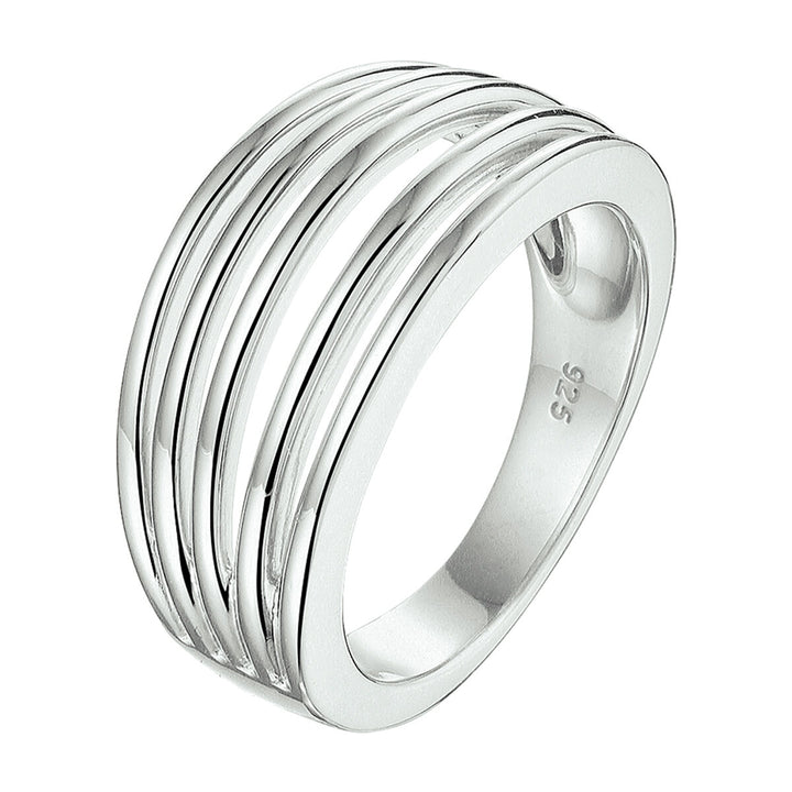 ring zilver gerhodineerd