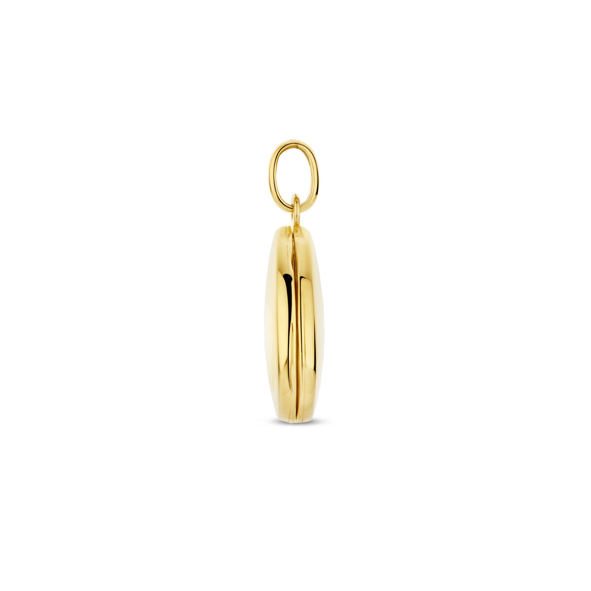 medallón gota 20 mm 14K oro amarillo