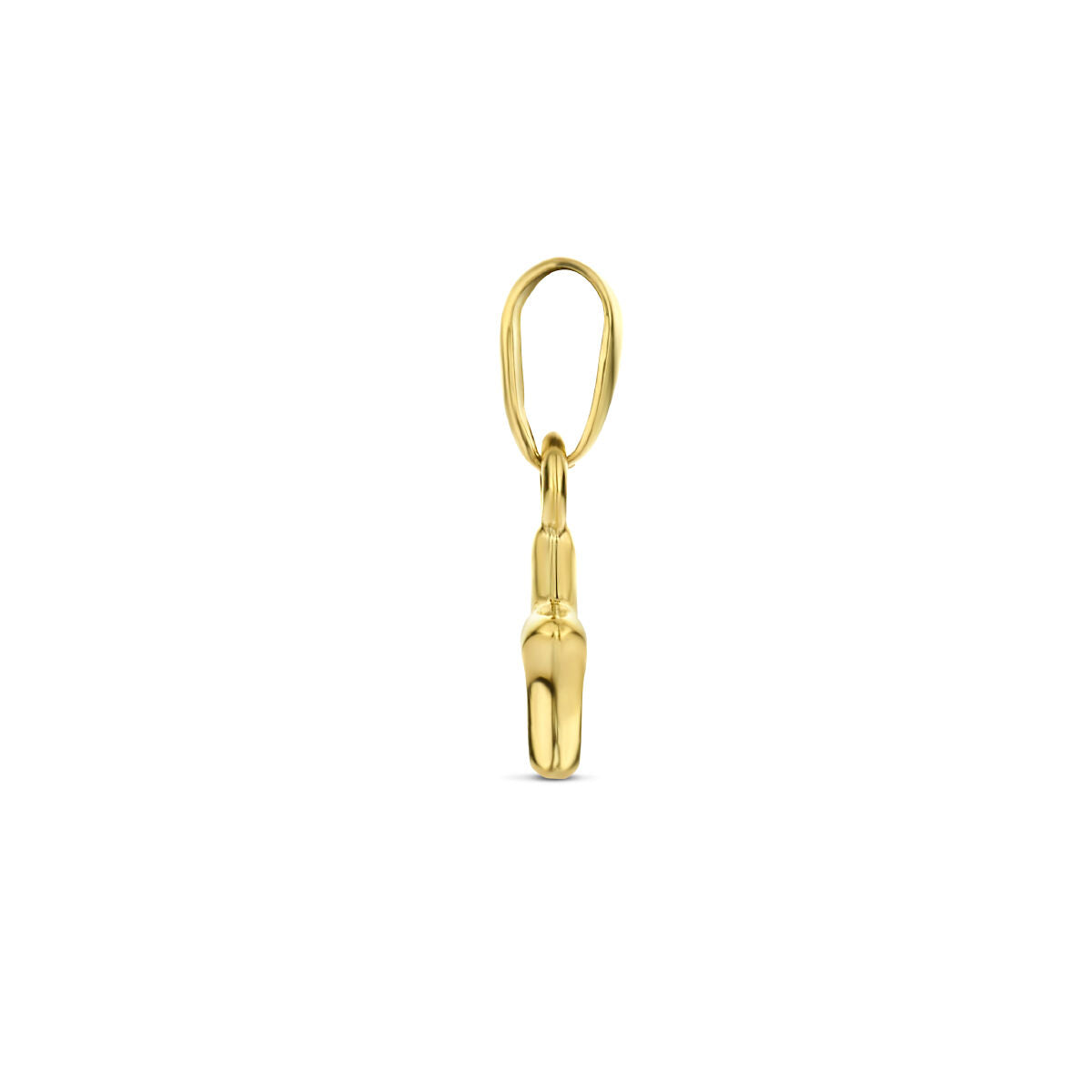 colgante estrella 14K oro amarillo
