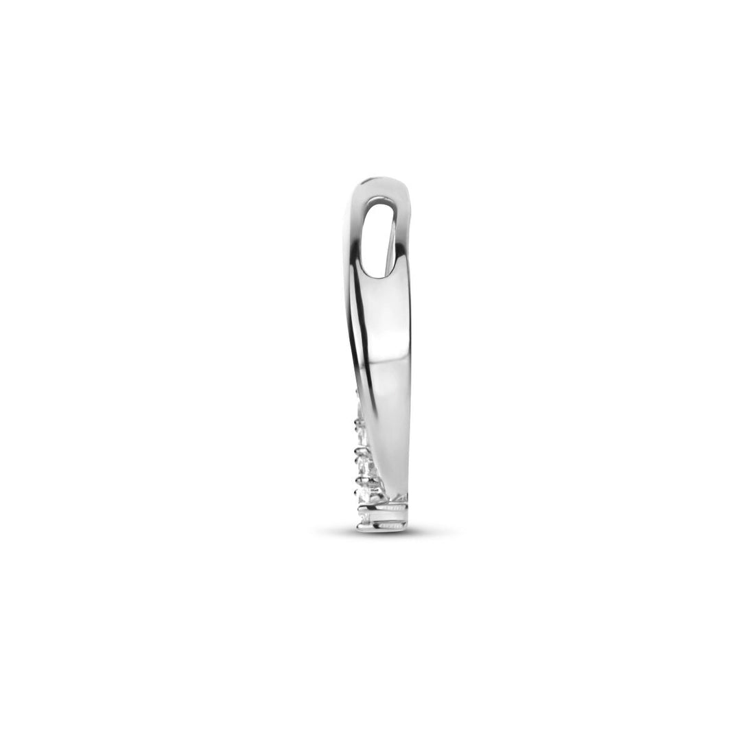 hanger zirkonia zilver gerhodineerd