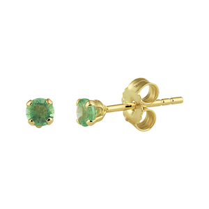Pendientes con piedra preciosa