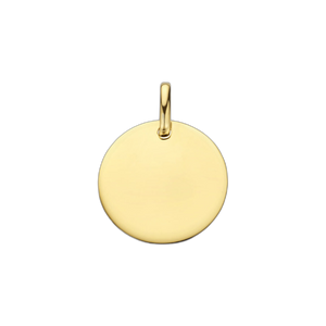Colgante de oro para grabar