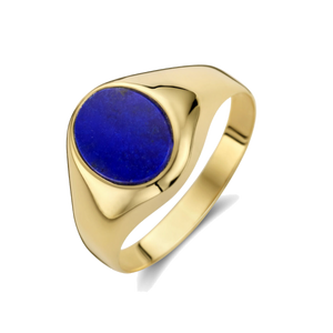 Anillo sello de oro