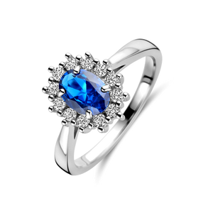 Anillos de plata con circonita