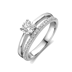 Anillos con circonita