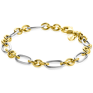 Pulseras eslabón ancla de plata