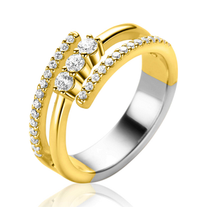 Anillos de plata con circonita