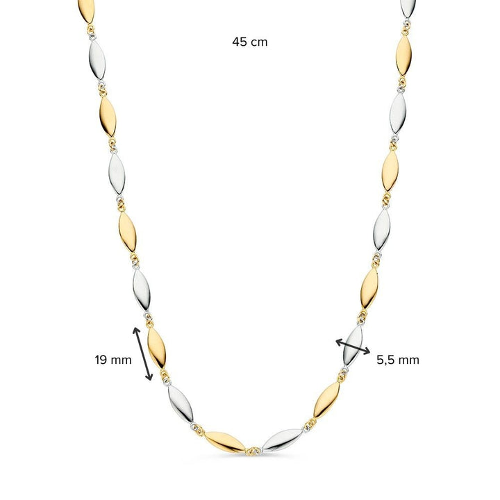 Collier bicolor