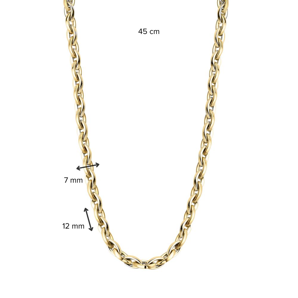 Collar de oro amarillo de mujer – Diseño elegante y atemporal