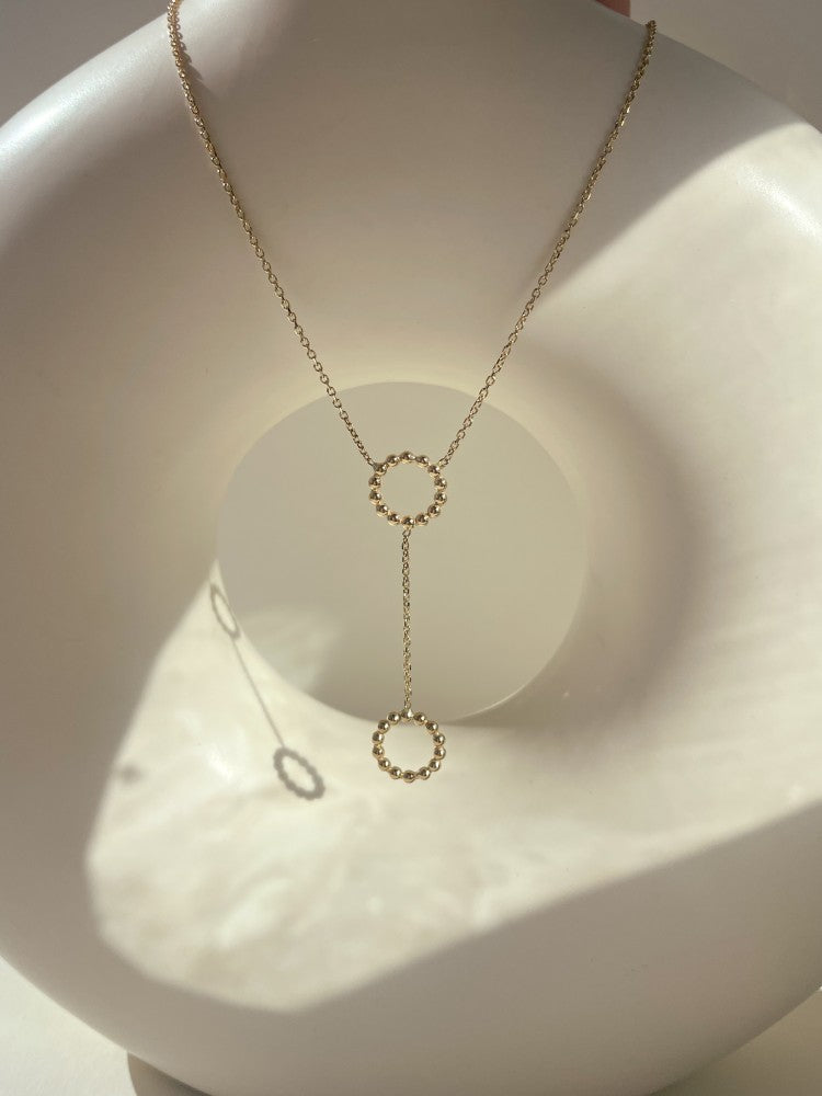 Collar de oro amarillo – Elegancia atemporal de 14 quilates para de mujer
