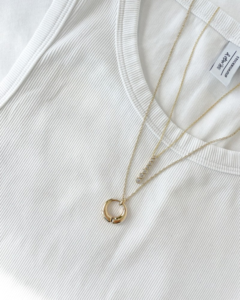Collar oro amarillo