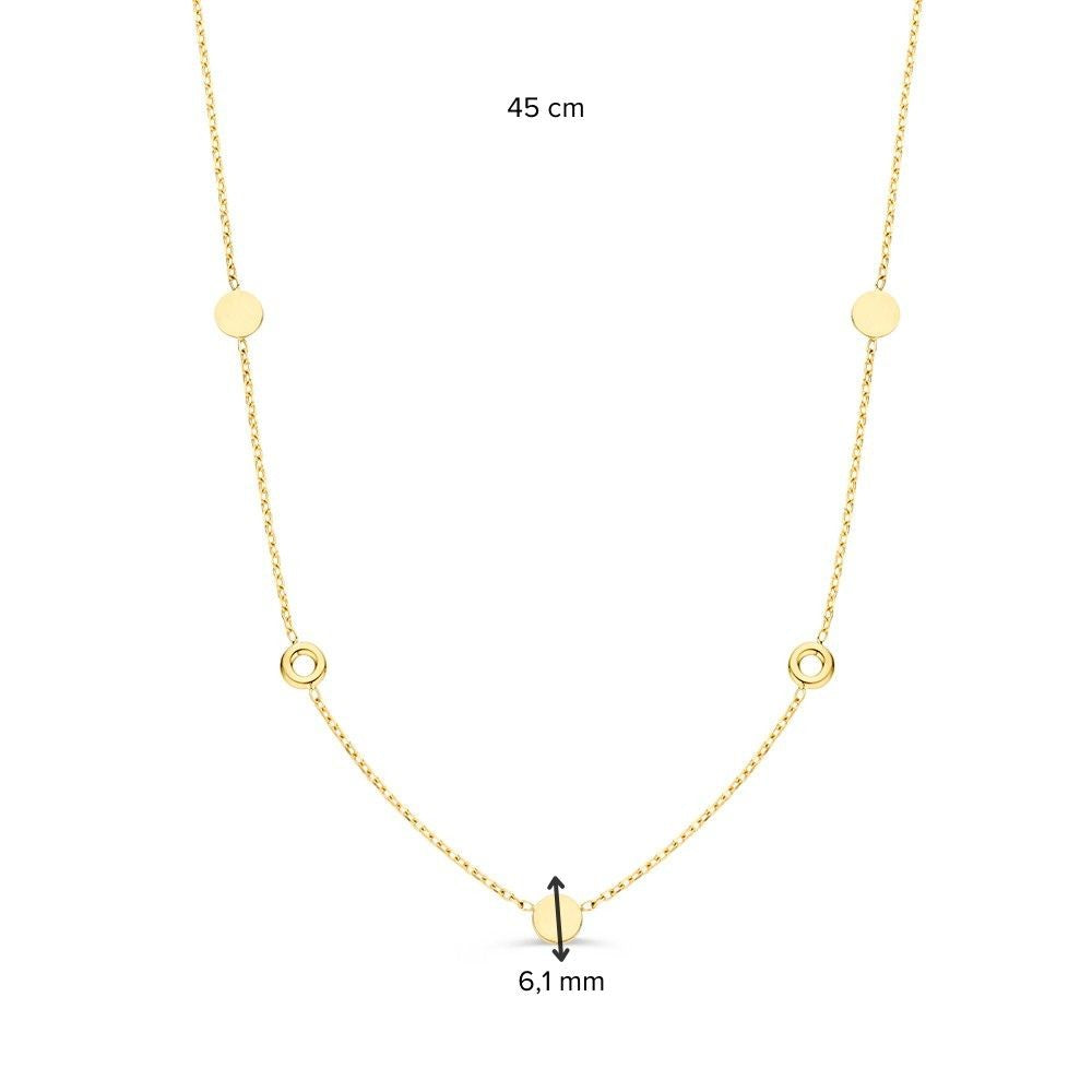Collar oro amarillo