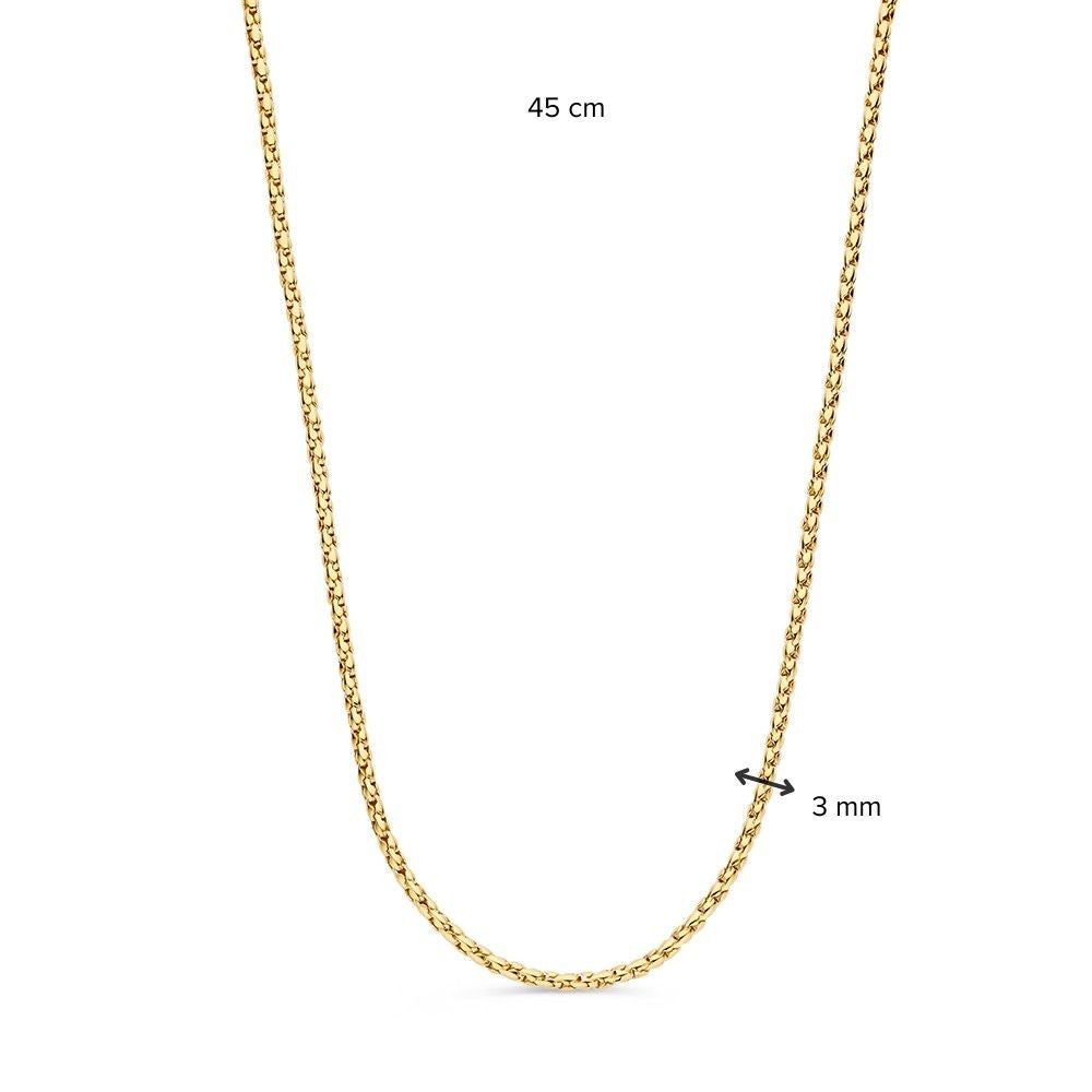 collar oro amarillo