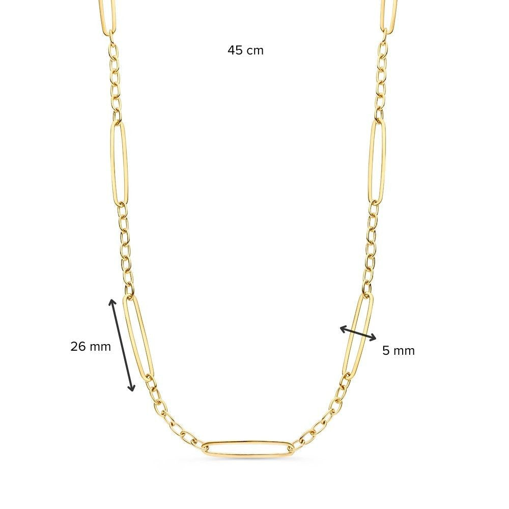 collar oro amarillo