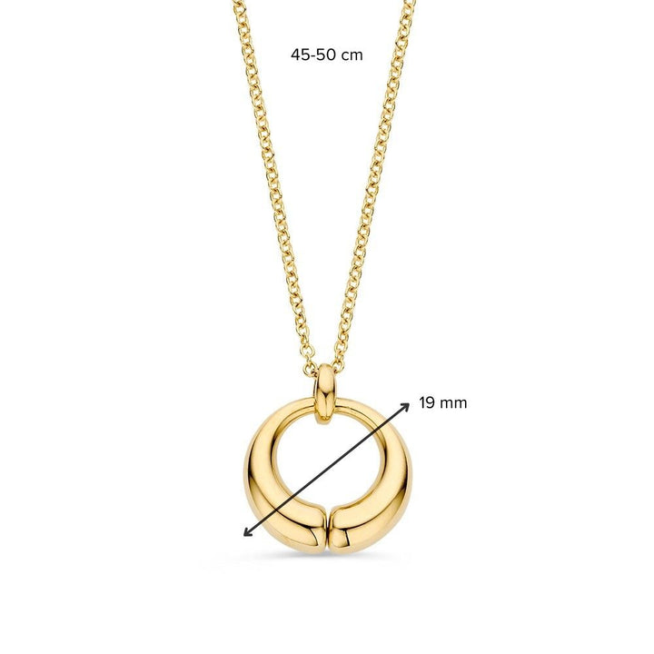 Collier geelgoud