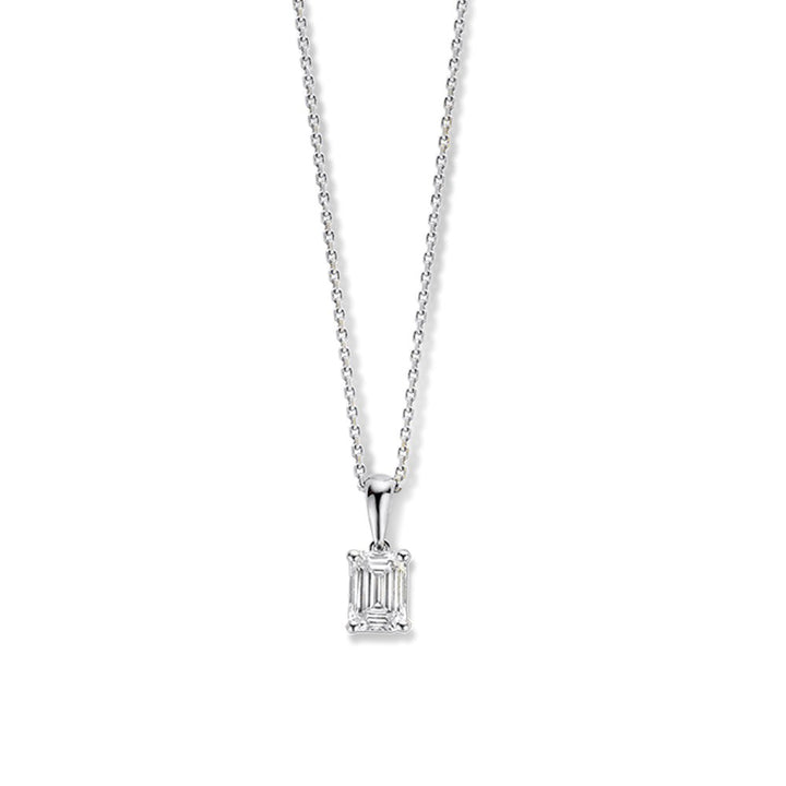 Collier Nora 0,50 crt. witgoud