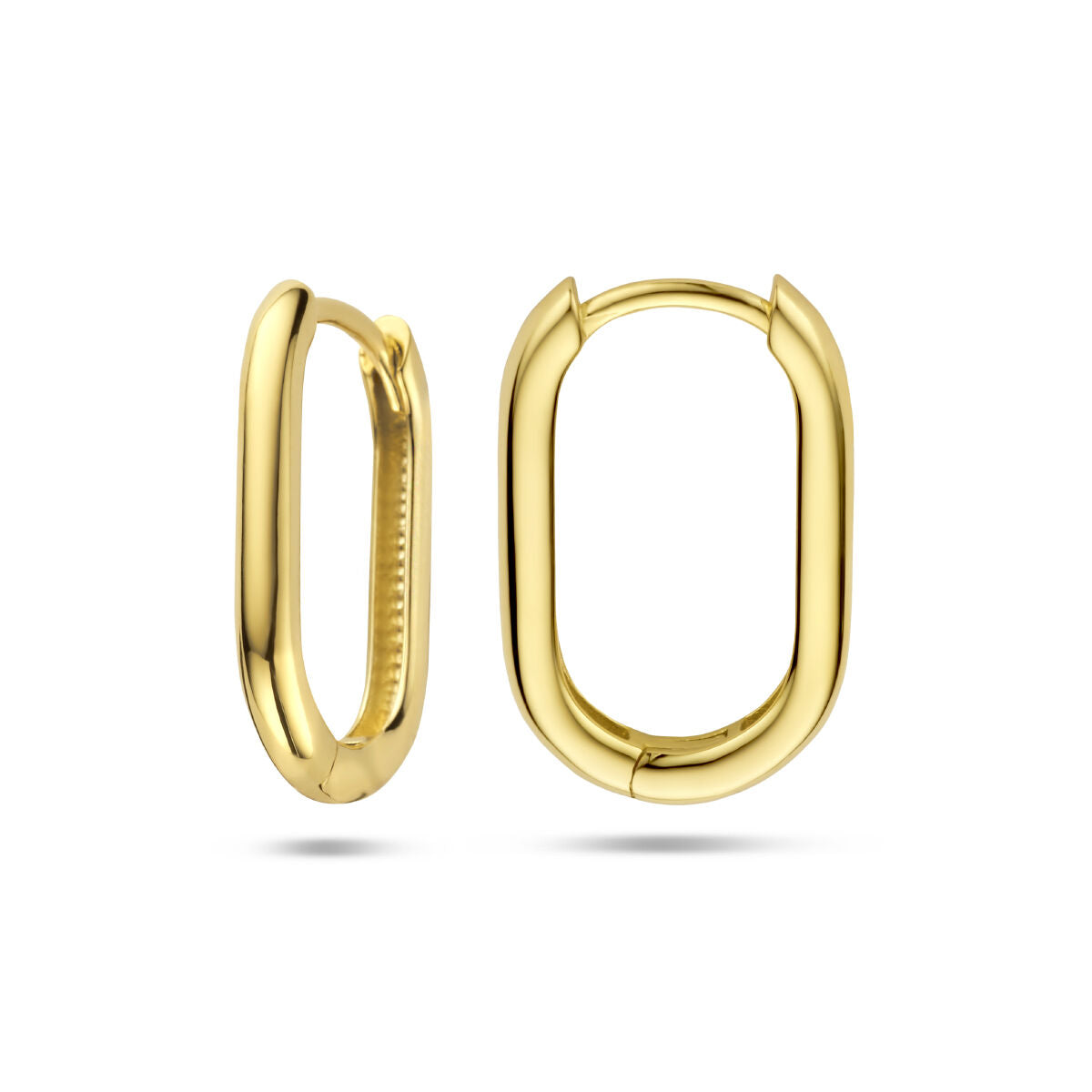 aros paperclip 14K oro amarillo