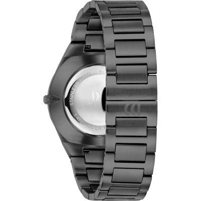 reloj de hombre con esfera gris - IQ96Q1302