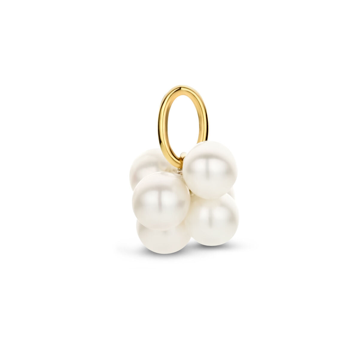colgante perlas 14K oro amarillo