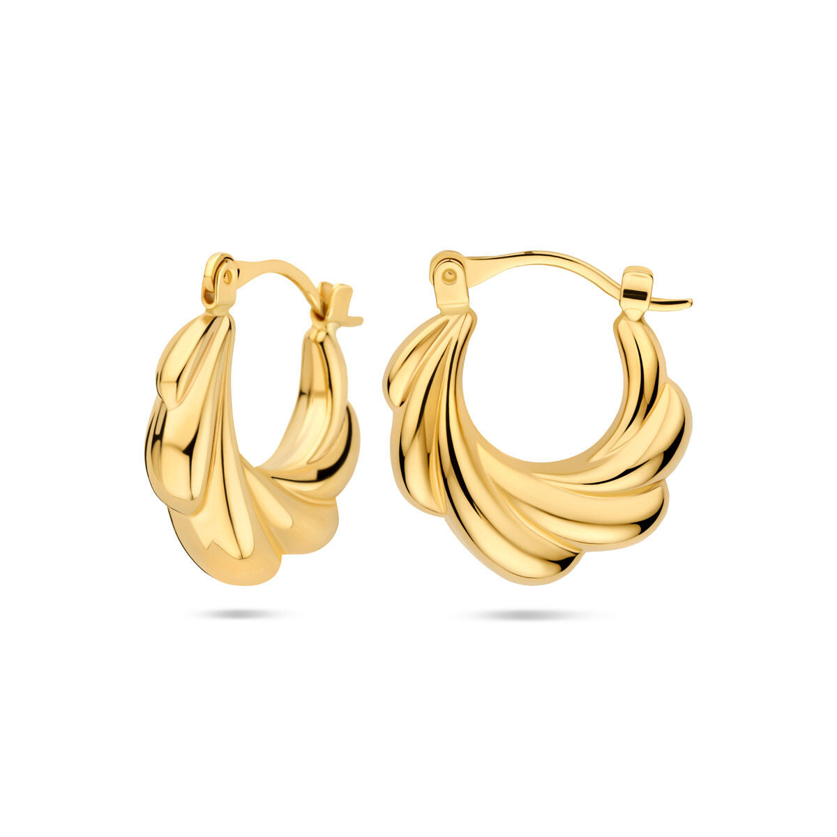 aros 19 mm 14K oro amarillo