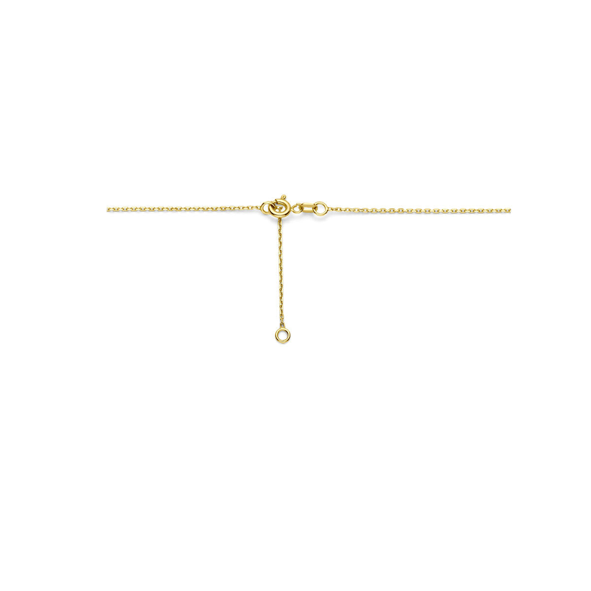 collar de perlas 42 + 3 cm oro amarillo 14K