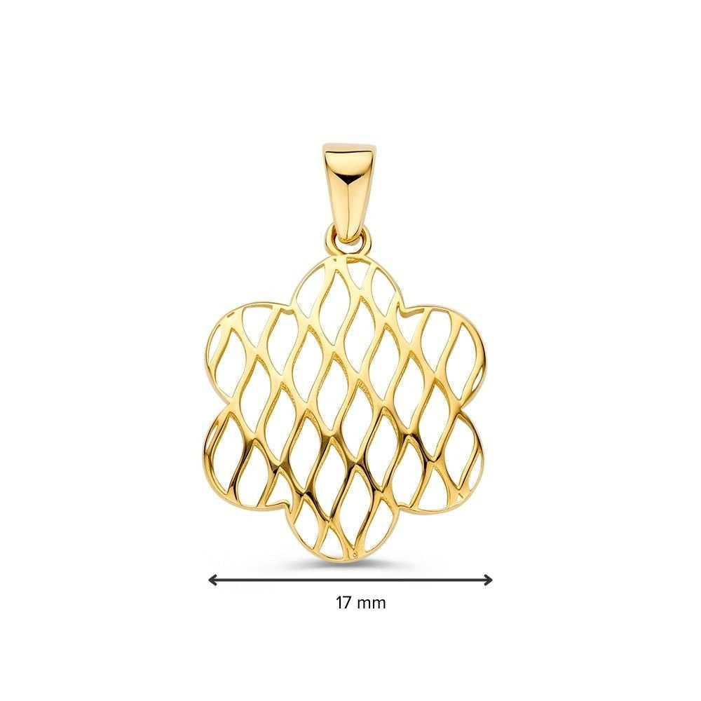 colgante oro amarillo