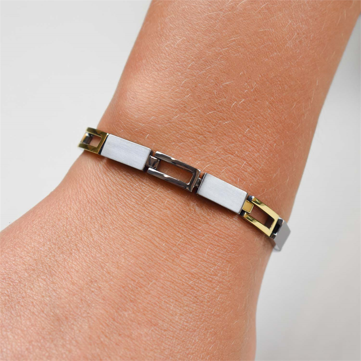 Boccia Titanium Armband Bicolor NL 03034-02