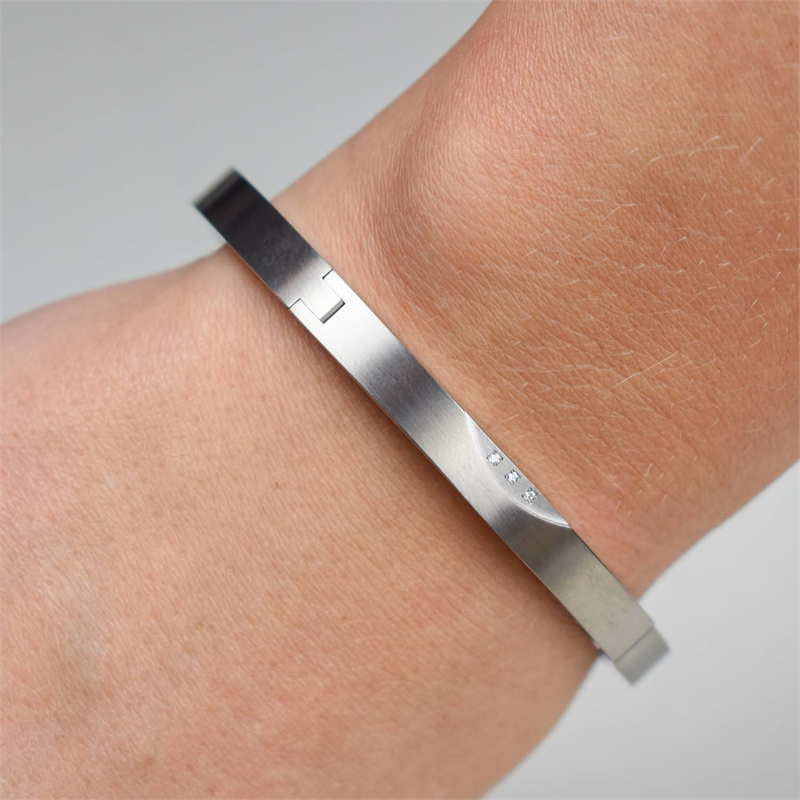 Pulsera de titanio Boccia diámetro 3/ 0.015 - 03006-02
