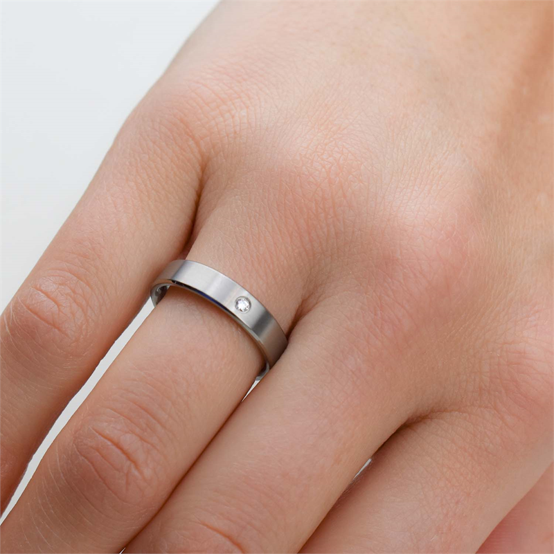 Anillo de titanio dia 1/0,03 - 0121-04