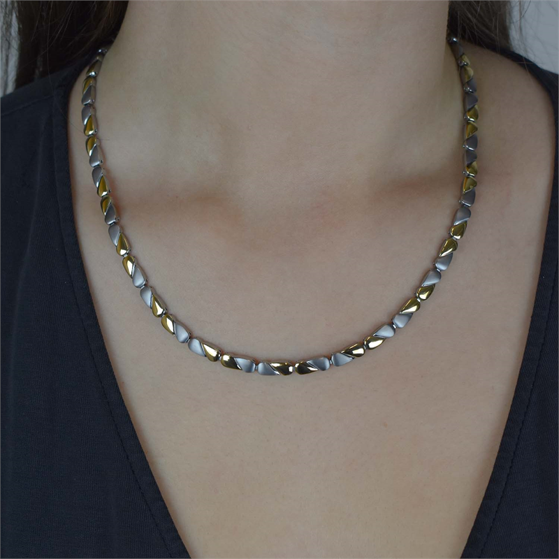 Boccia Titanium Collier Bicolor 08013-02