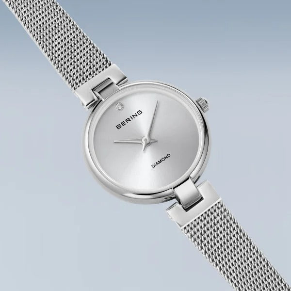 Reloj de mujer Bering – Classic, plata pulida
