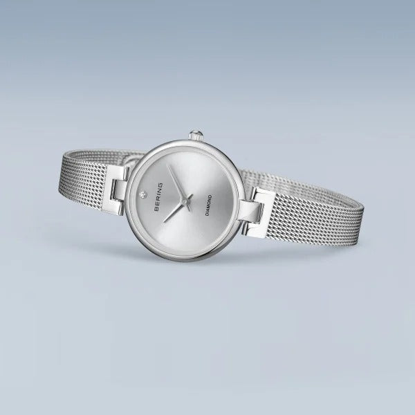 Reloj de mujer Bering – Classic, plata pulida