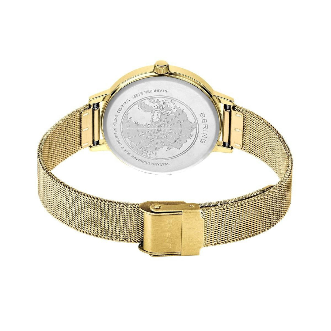 reloj de mujer esfera dorada 13434-333