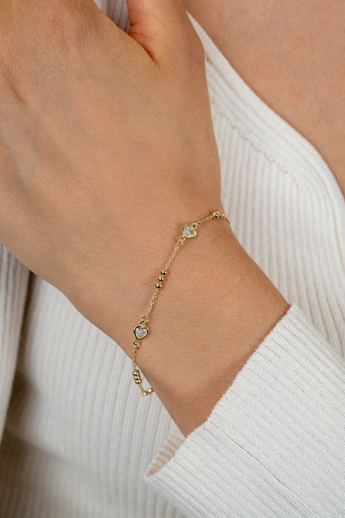 Pulsera chapada en oro ZIA2679