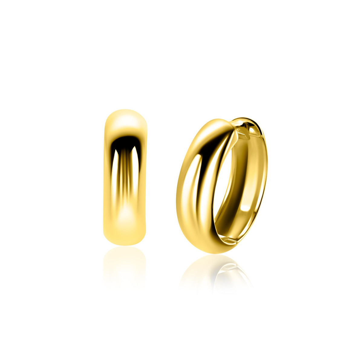 Zinzi Pendientes Plata chapado en oro ZIO2793G
