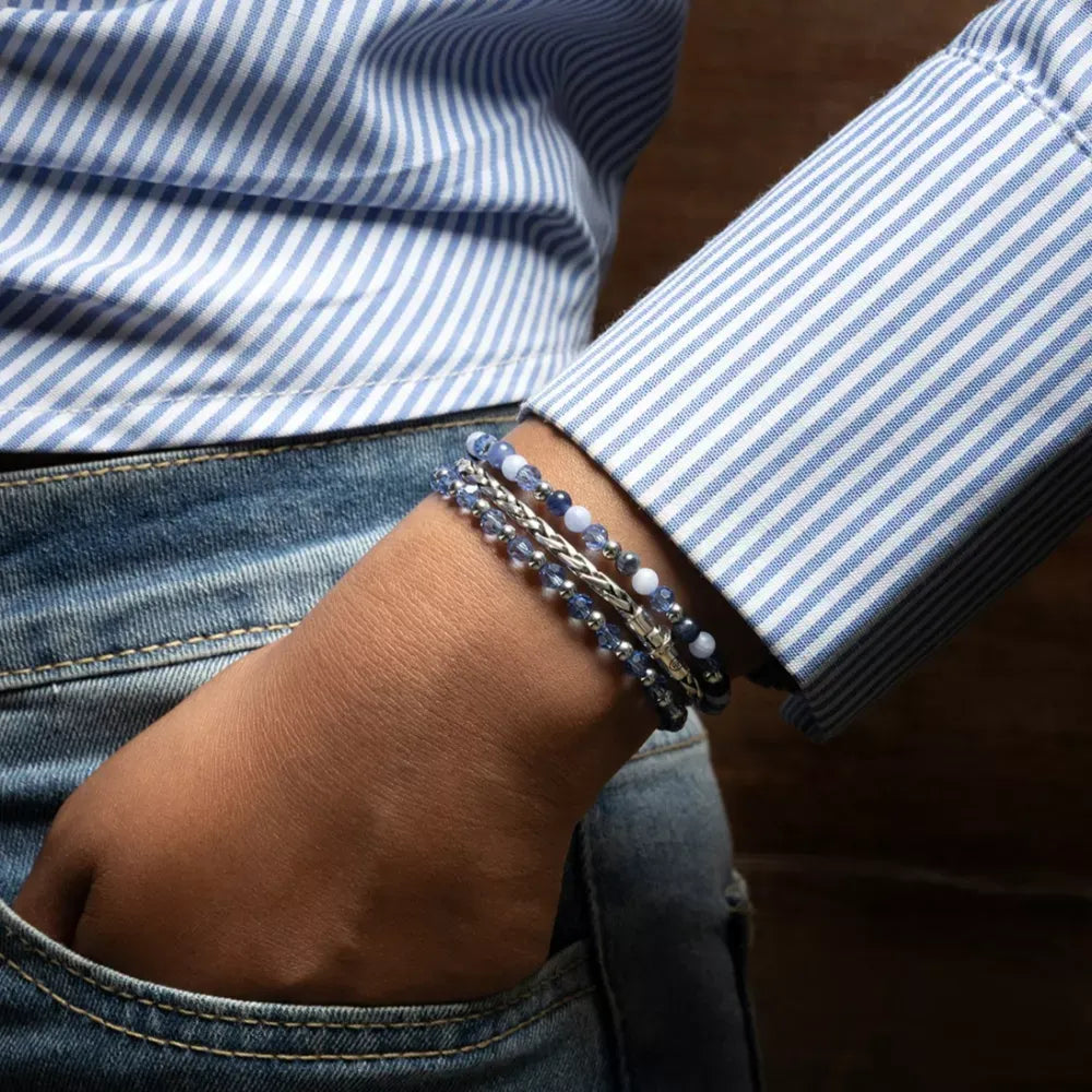 Mix Winter Blues Glam Rocks Plata