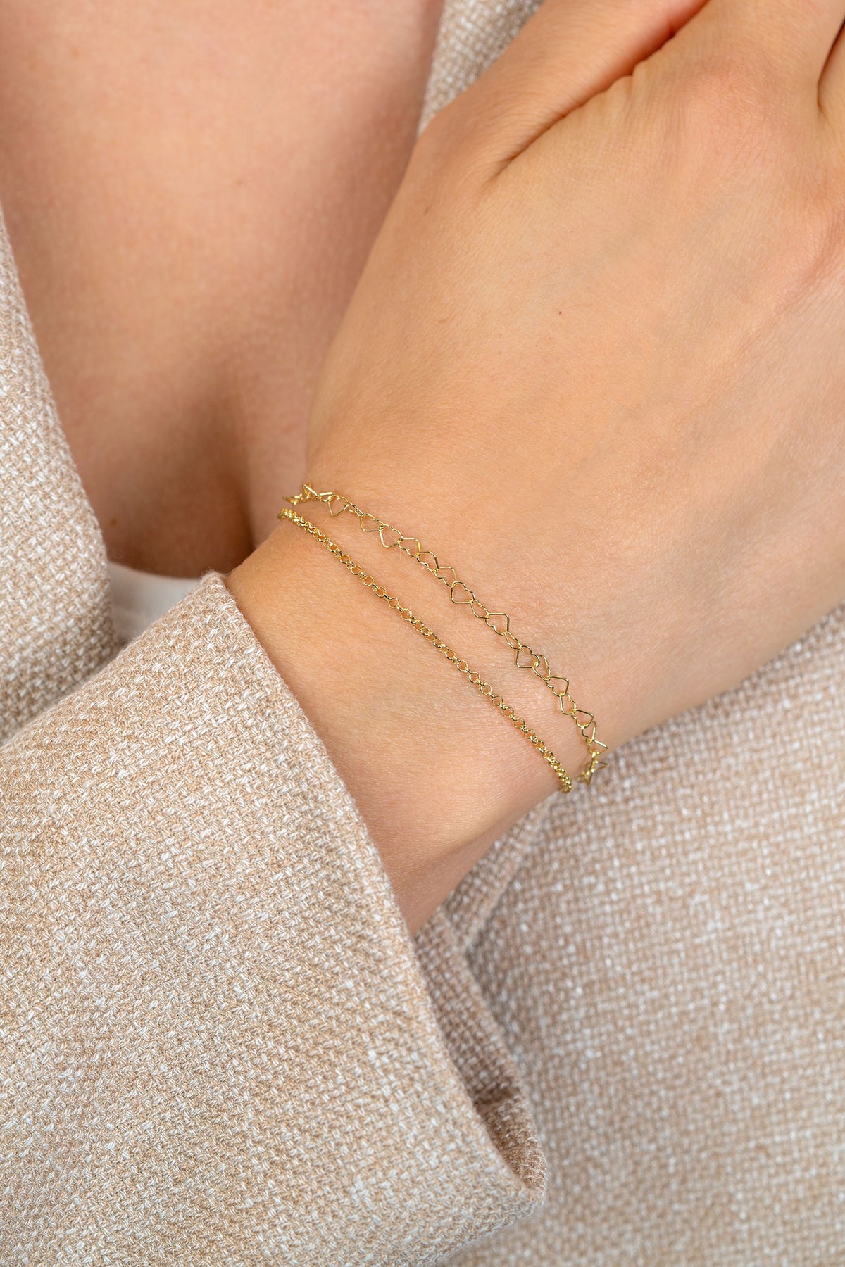 Pulsera chapada en oro ZIA2775G
