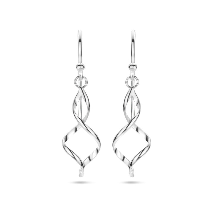Zilveren oorhangers – gerhodineerd 925