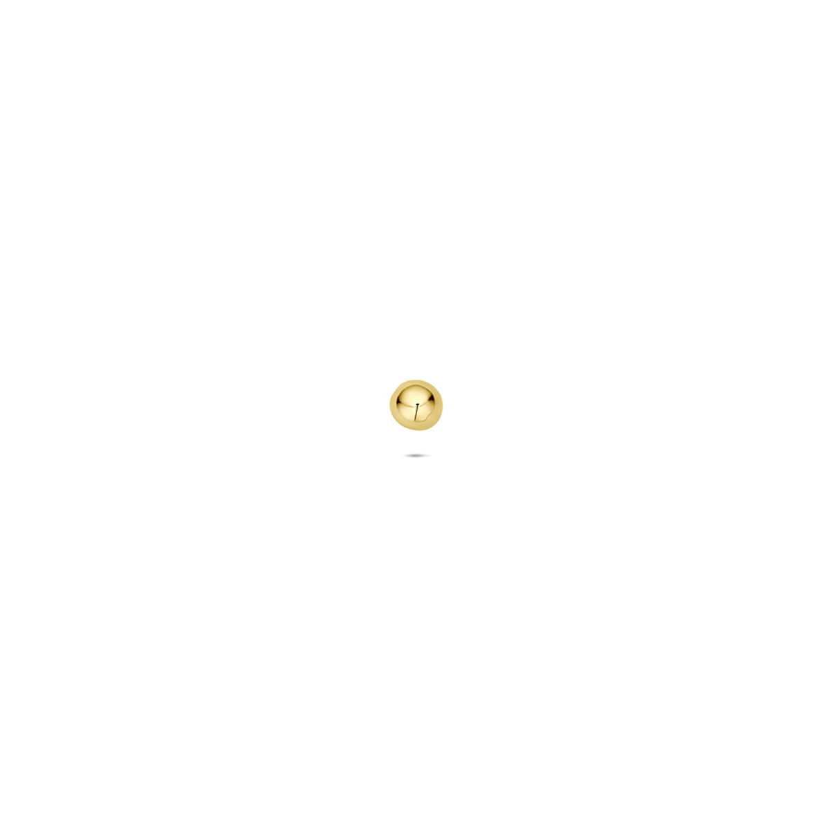 Bol de piercing de 2 mm en oro amarillo de 14K.