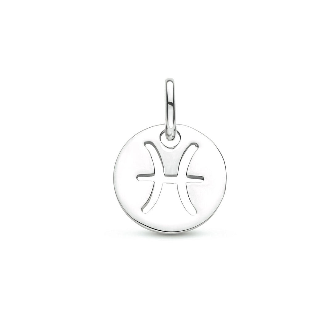 colgante signo zodiacal 13 mm plata rodiada