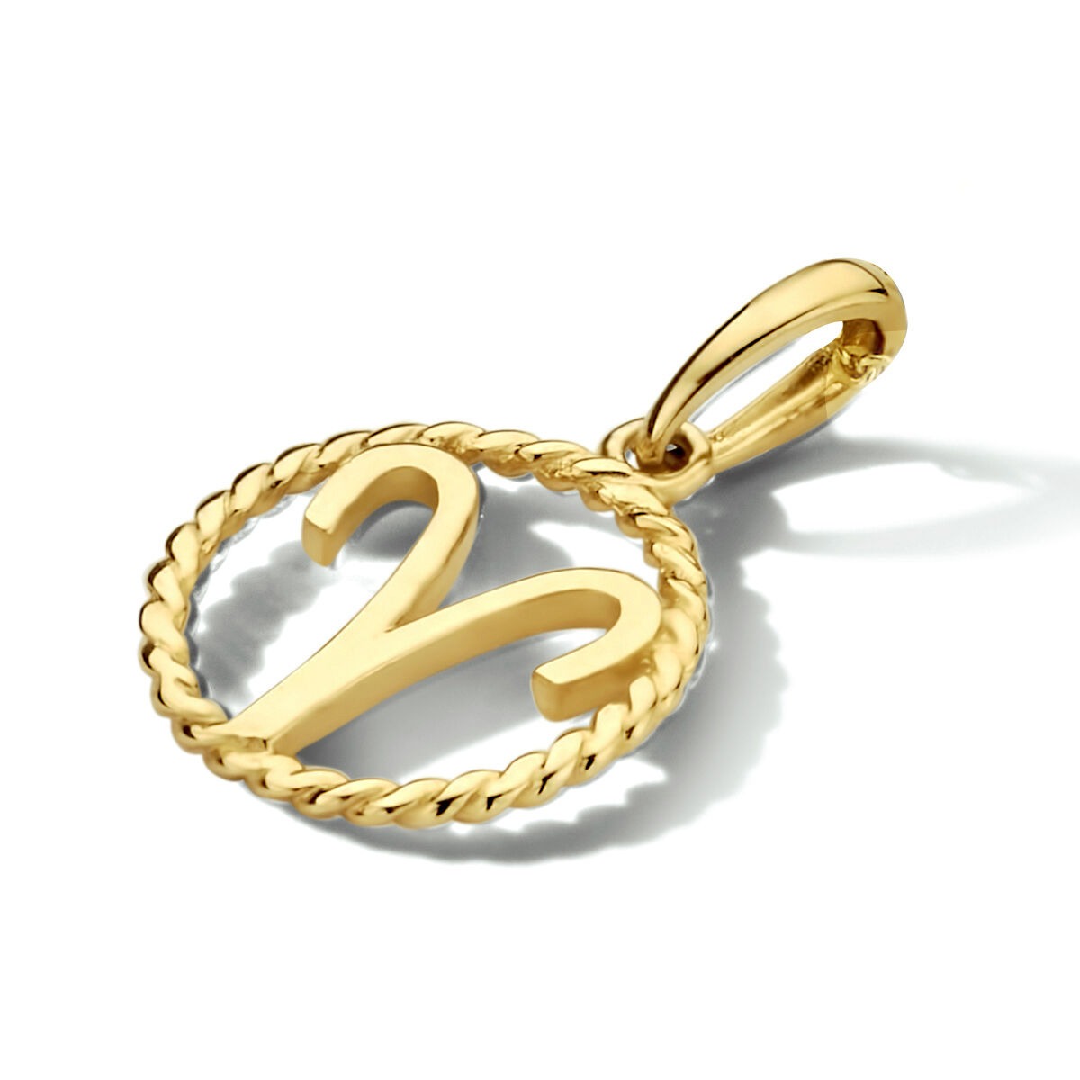 14k Geelgouden sterrenbeeld hanger