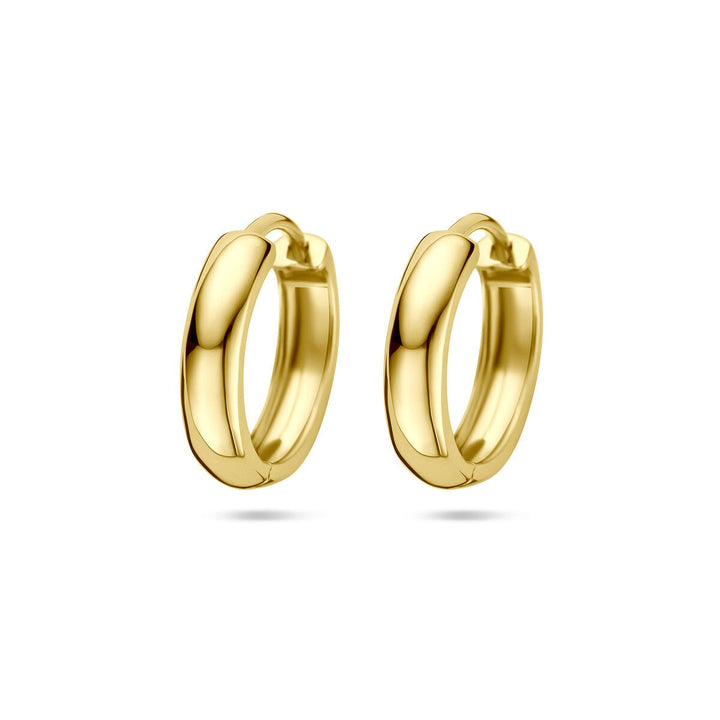9k Geelgouden klapoorringen 3,5 mm