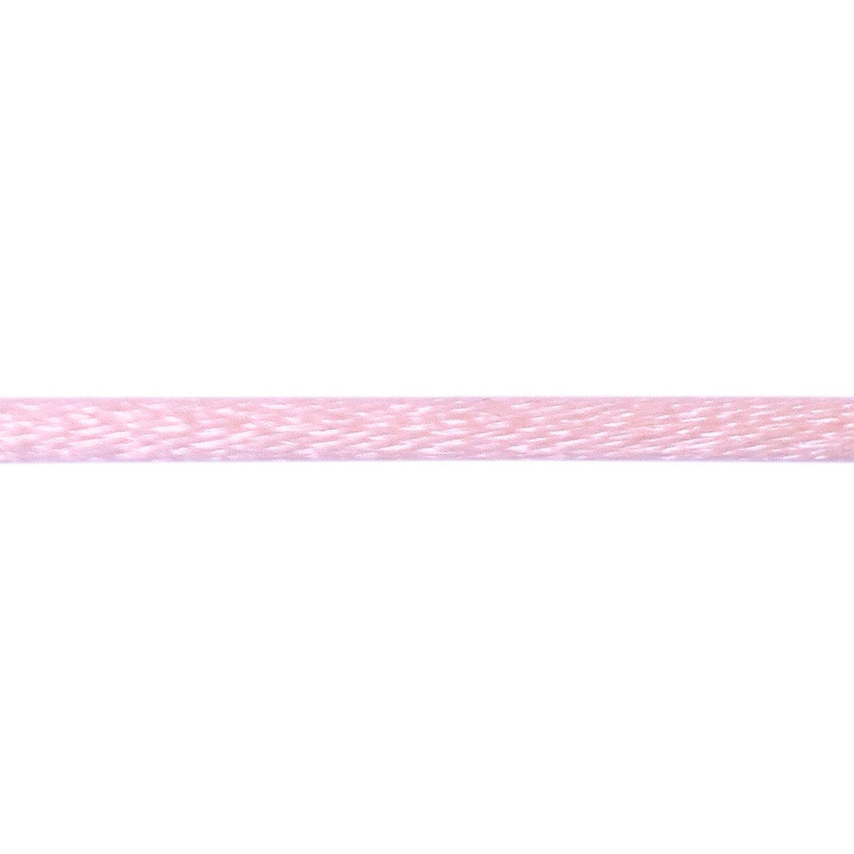 Cordón de satén rosa de 38 cm para pulsera de nudos.