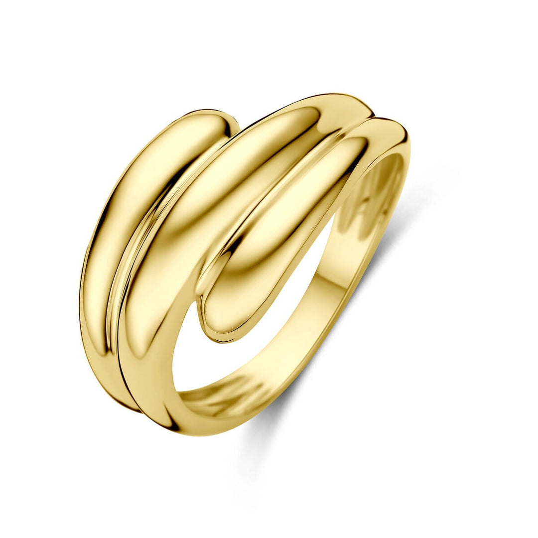 14k Geelgouden dames ring